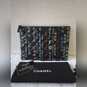 Chanel Data Center O Case Clutch Bag
